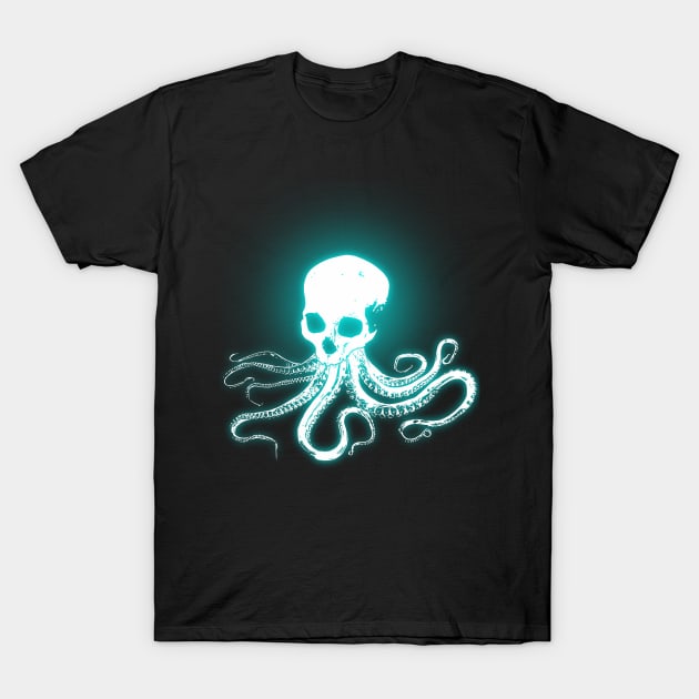 Electric Octojelly T-Shirt by dankdesigns